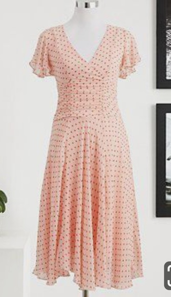 New York & Company Dresses & Skirts - Eva Mendes Flutter Heart Dress Size 10 - NWT